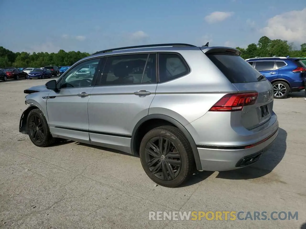 2 fotografías del automóvil dañado 3VV8B7AX2NM061826 VOLKSWAGEN TIGUAN 2022
