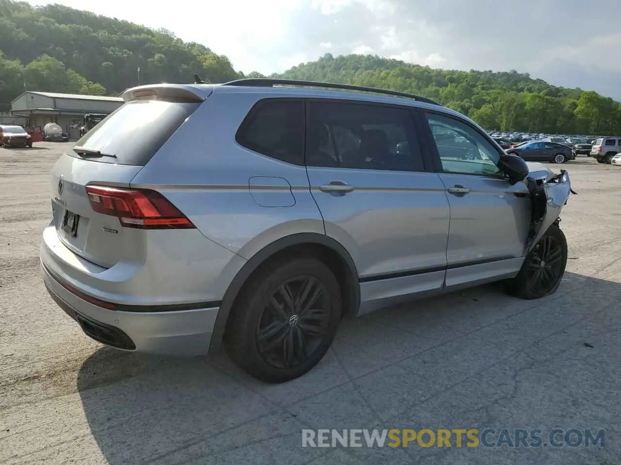 3 fotografías del automóvil dañado 3VV8B7AX2NM061826 VOLKSWAGEN TIGUAN 2022