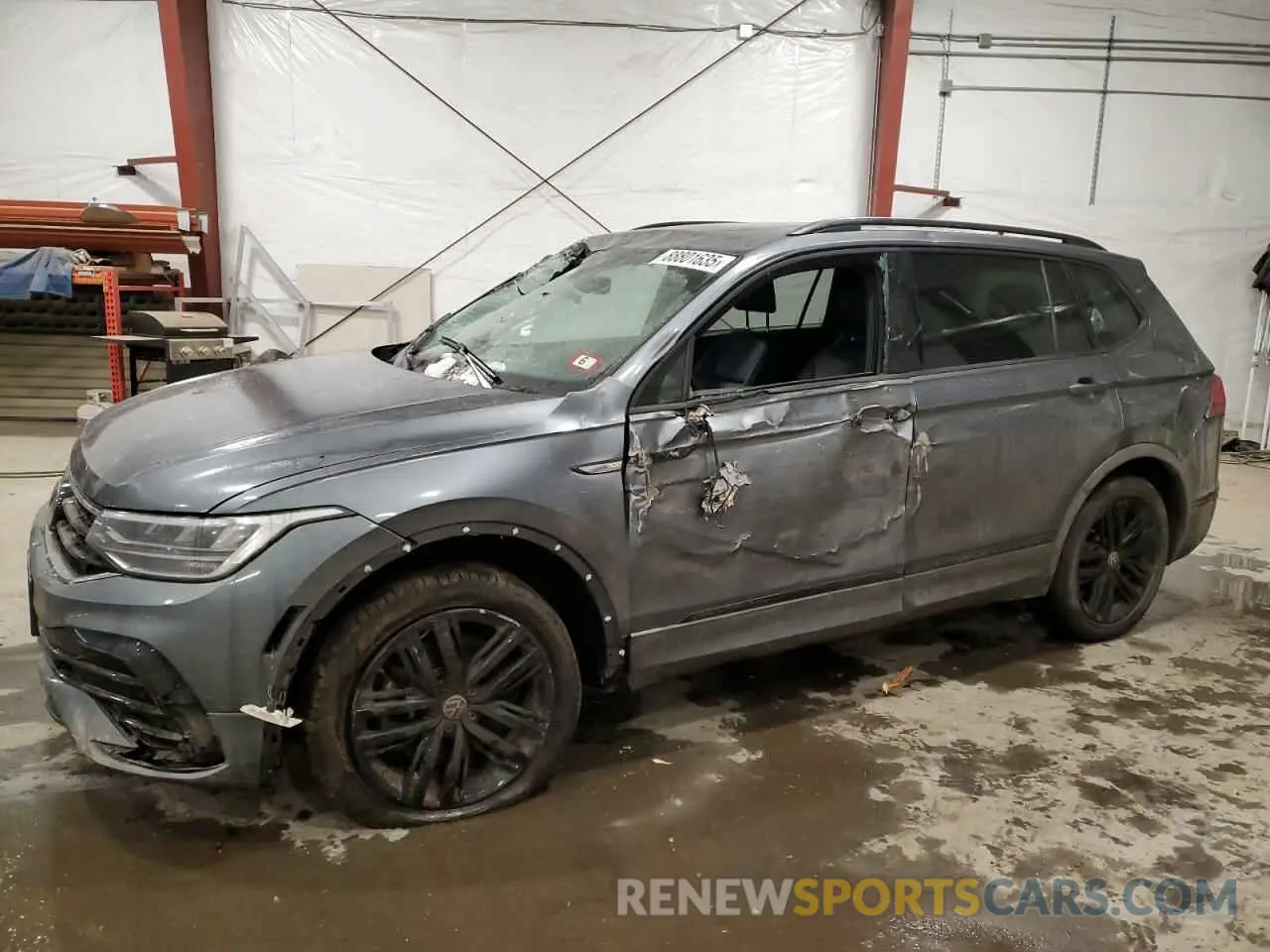 1 fotografías del automóvil dañado 3VV8B7AX3NM095130 VOLKSWAGEN TIGUAN 2022