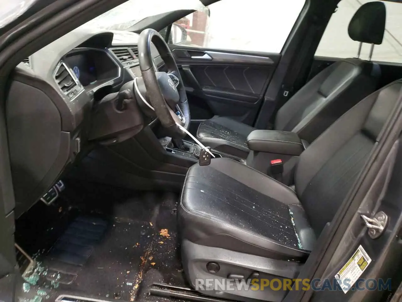 7 fotografías del automóvil dañado 3VV8B7AX3NM095130 VOLKSWAGEN TIGUAN 2022