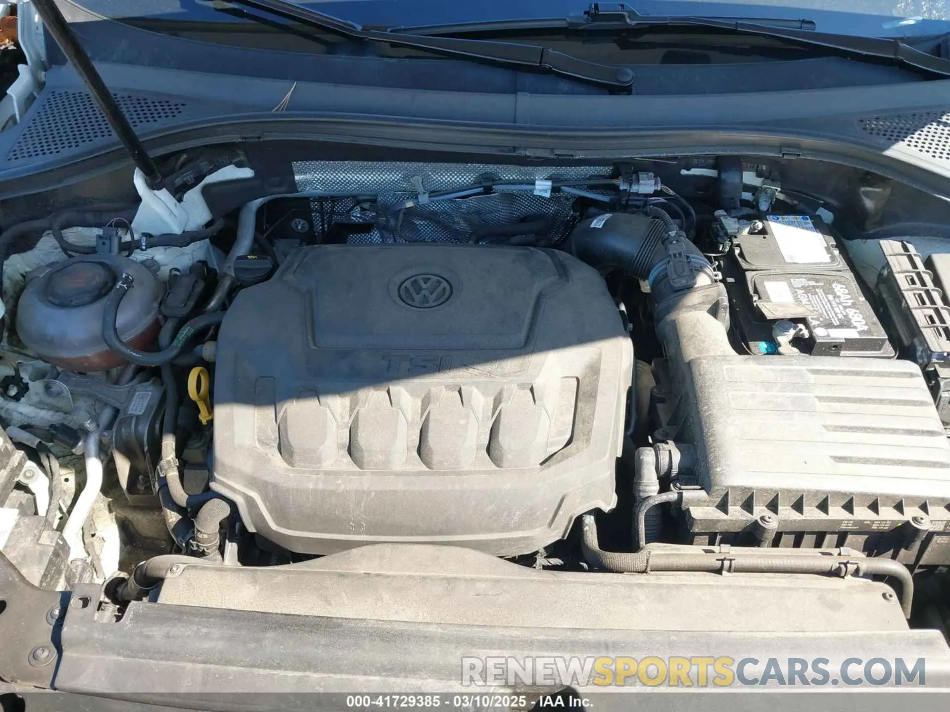10 fotografías del automóvil dañado 3VV8B7AX4NM027208 VOLKSWAGEN TIGUAN 2022