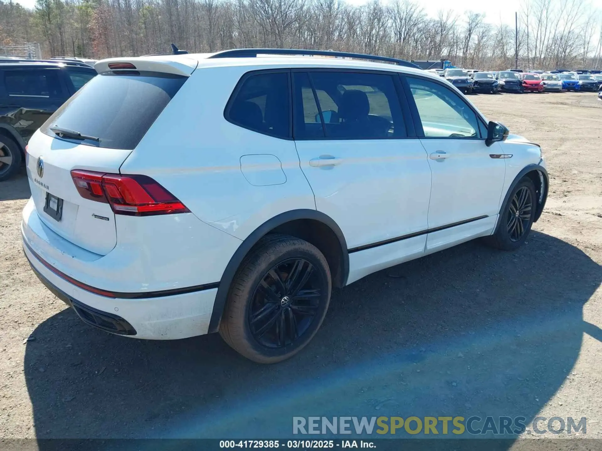4 fotografías del automóvil dañado 3VV8B7AX4NM027208 VOLKSWAGEN TIGUAN 2022