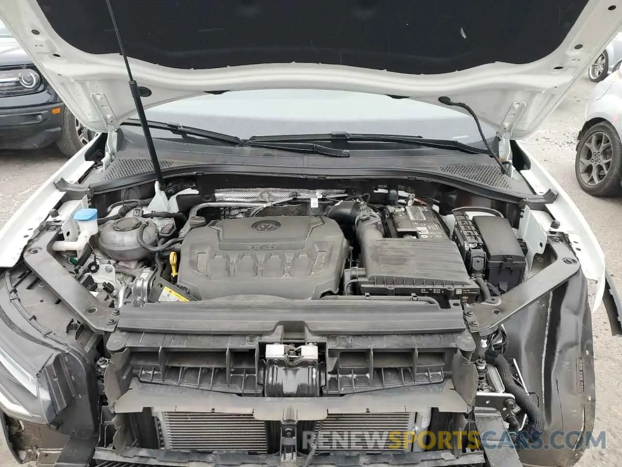 12 fotografías del automóvil dañado 3VV8B7AX4NM095511 VOLKSWAGEN TIGUAN 2022