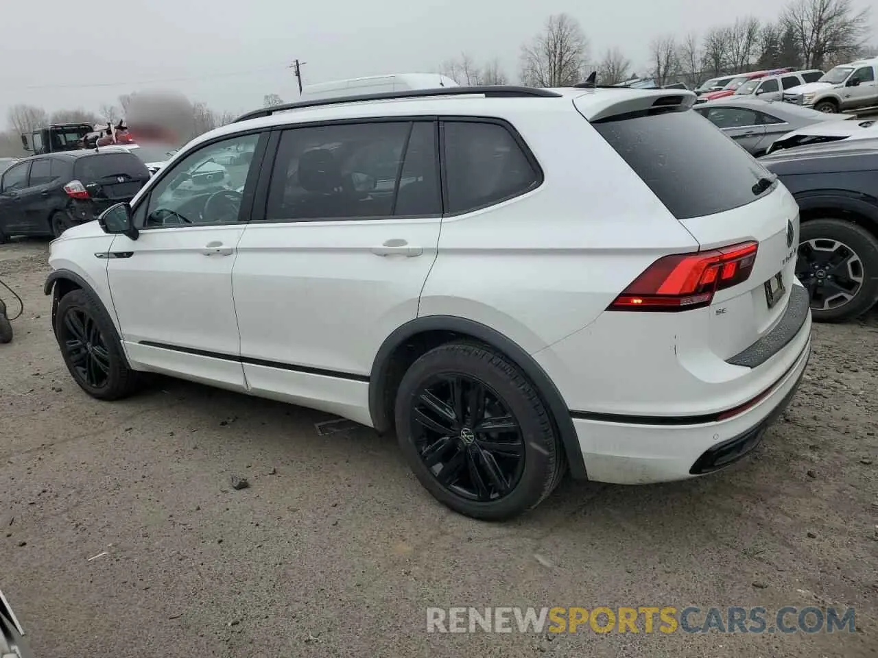 2 fotografías del automóvil dañado 3VV8B7AX4NM095511 VOLKSWAGEN TIGUAN 2022