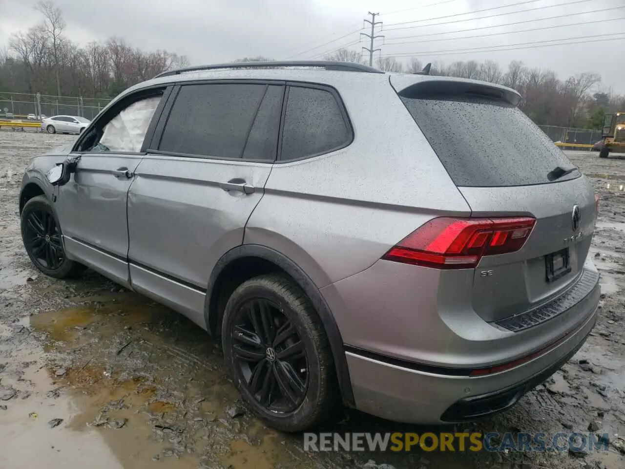 2 fotografías del automóvil dañado 3VV8B7AX4NM095539 VOLKSWAGEN TIGUAN 2022