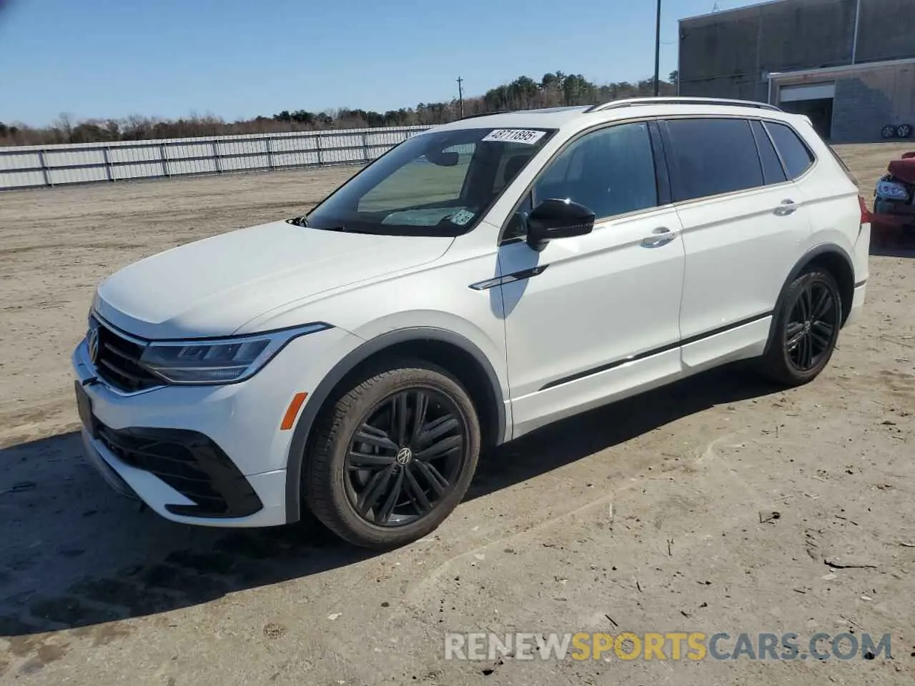 1 fotografías del automóvil dañado 3VV8B7AX5NM094495 VOLKSWAGEN TIGUAN 2022