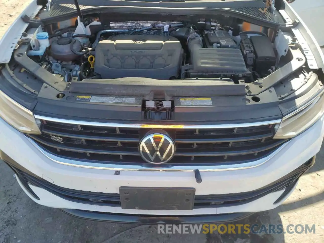 12 fotografías del automóvil dañado 3VV8B7AX5NM094495 VOLKSWAGEN TIGUAN 2022