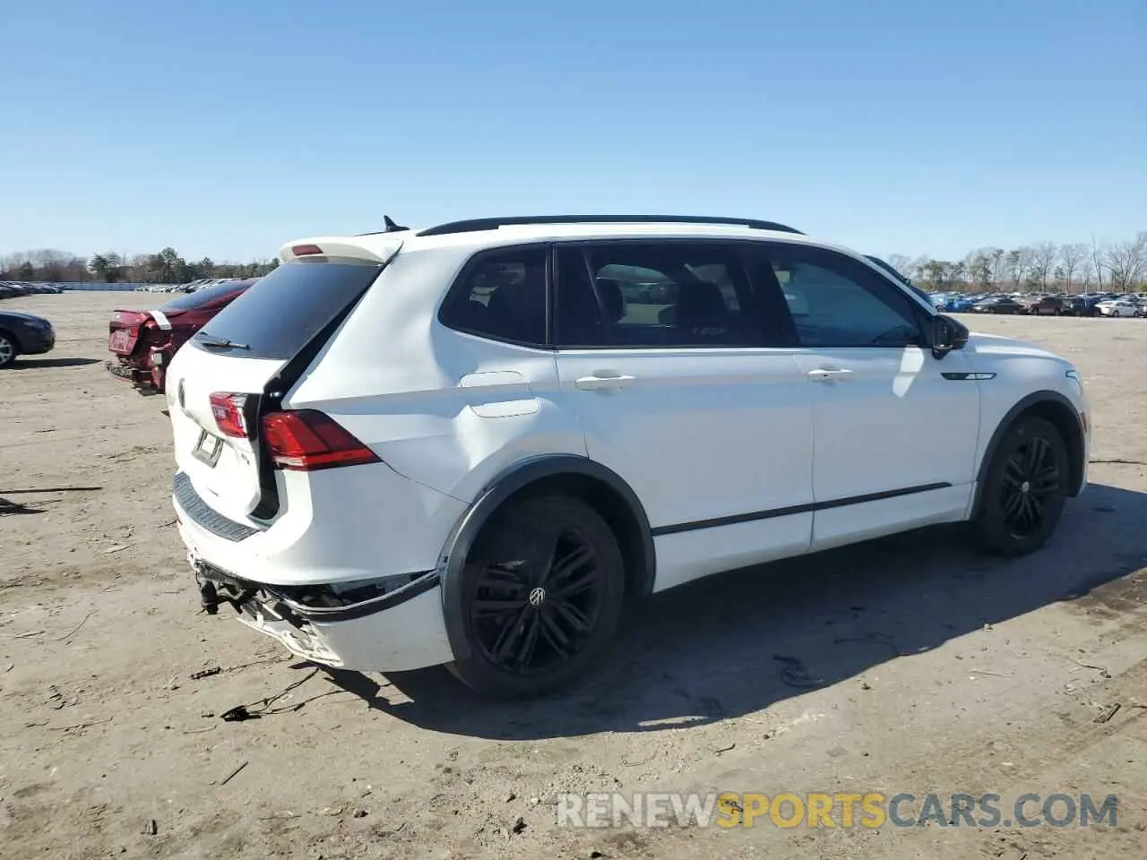 3 fotografías del automóvil dañado 3VV8B7AX5NM094495 VOLKSWAGEN TIGUAN 2022
