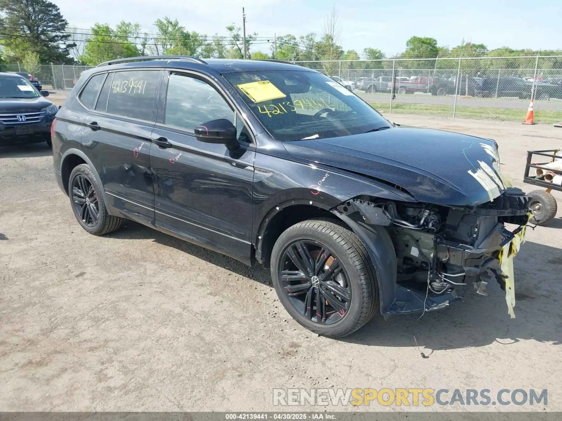 1 fotografías del automóvil dañado 3VV8B7AX8NM111161 VOLKSWAGEN TIGUAN 2022