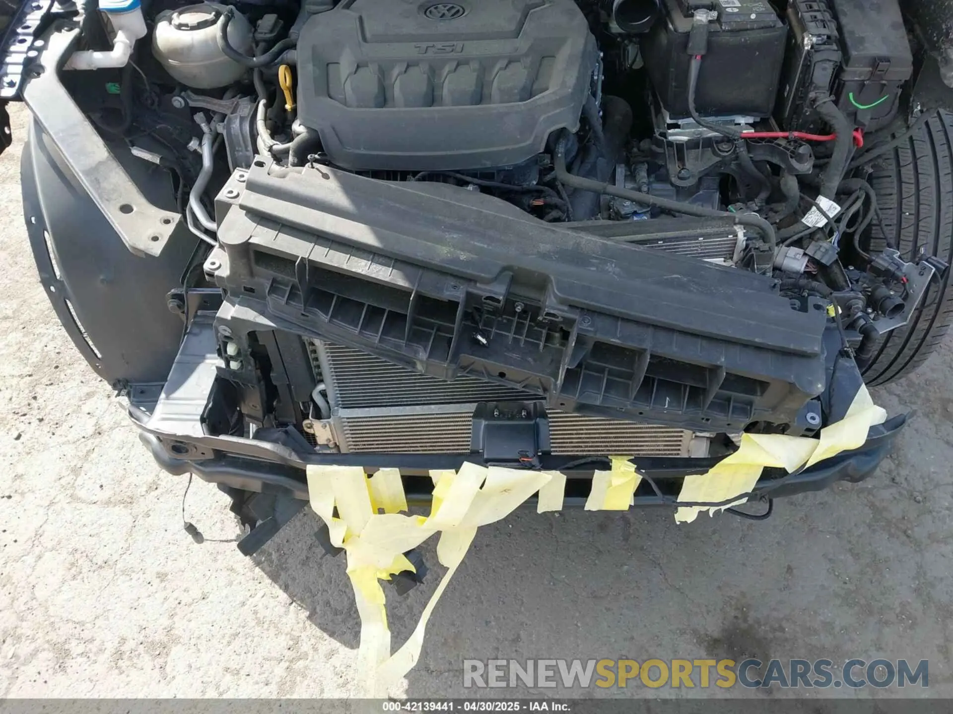 6 fotografías del automóvil dañado 3VV8B7AX8NM111161 VOLKSWAGEN TIGUAN 2022