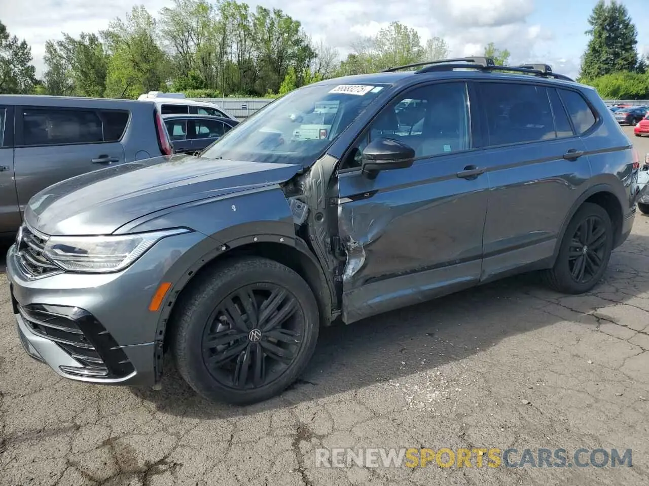 1 fotografías del automóvil dañado 3VV8B7AX9NM041704 VOLKSWAGEN TIGUAN 2022