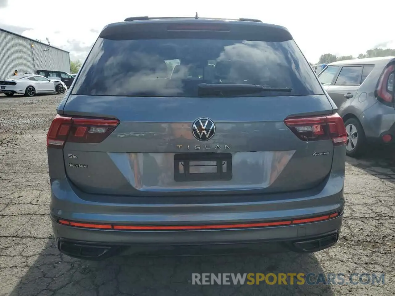 6 fotografías del automóvil dañado 3VV8B7AX9NM041704 VOLKSWAGEN TIGUAN 2022