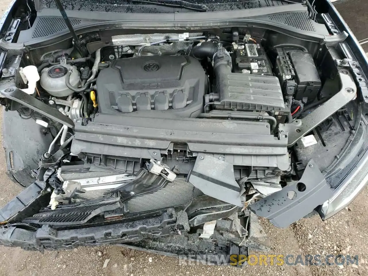 12 fotografías del automóvil dañado 3VV8B7AX9NM088599 VOLKSWAGEN TIGUAN 2022