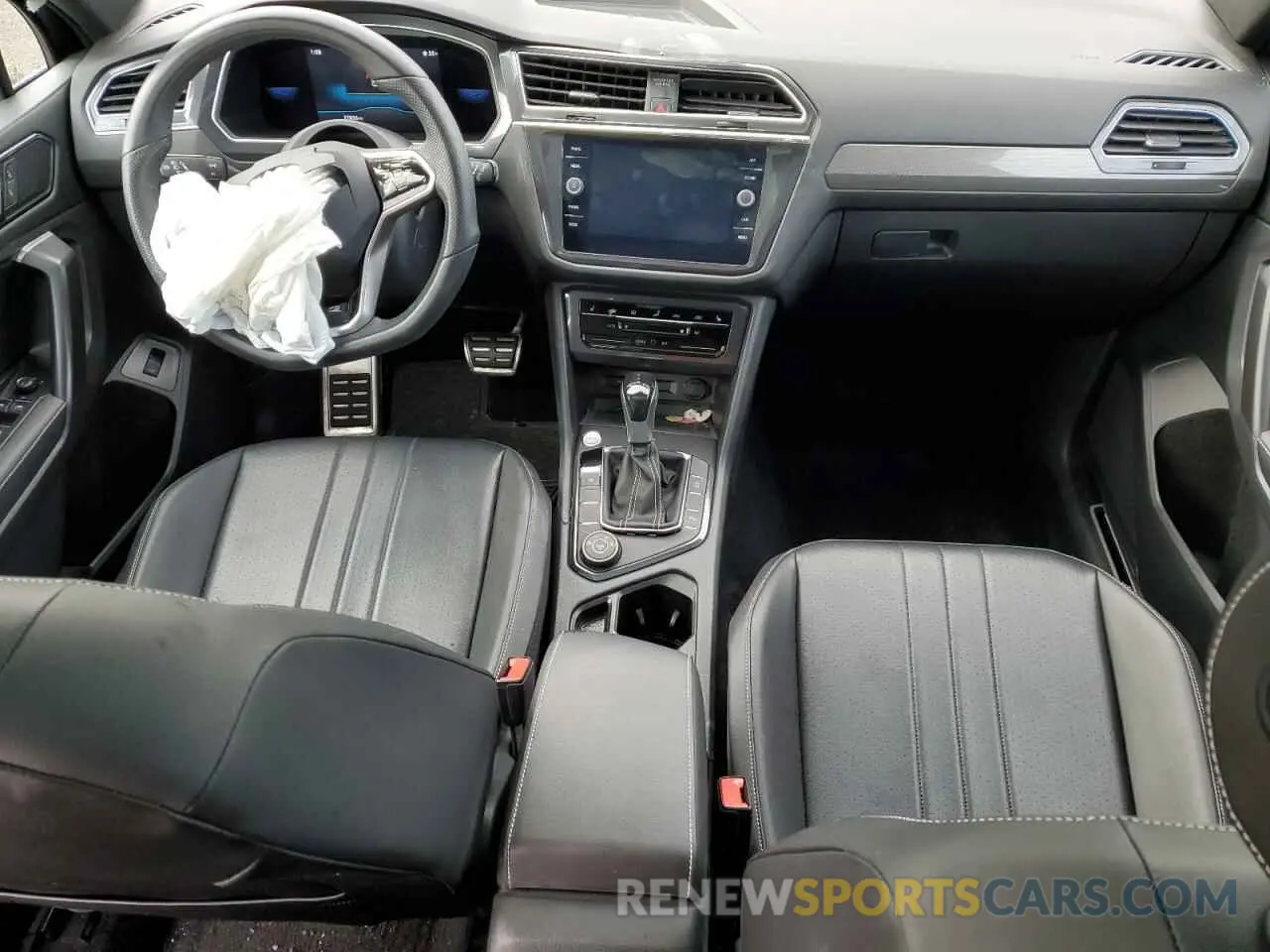 8 fotografías del automóvil dañado 3VV8B7AX9NM088599 VOLKSWAGEN TIGUAN 2022