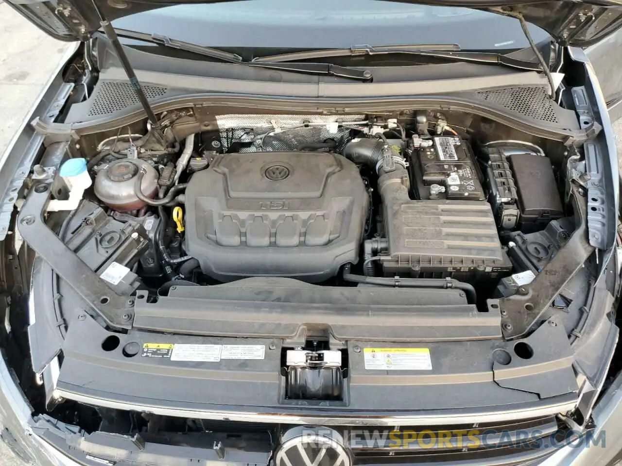 11 fotografías del automóvil dañado 3VV8B7AXXNM133016 VOLKSWAGEN TIGUAN 2022