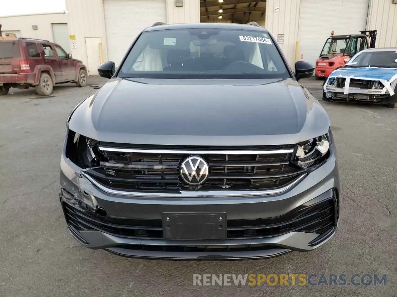 5 fotografías del automóvil dañado 3VV8B7AXXNM133016 VOLKSWAGEN TIGUAN 2022