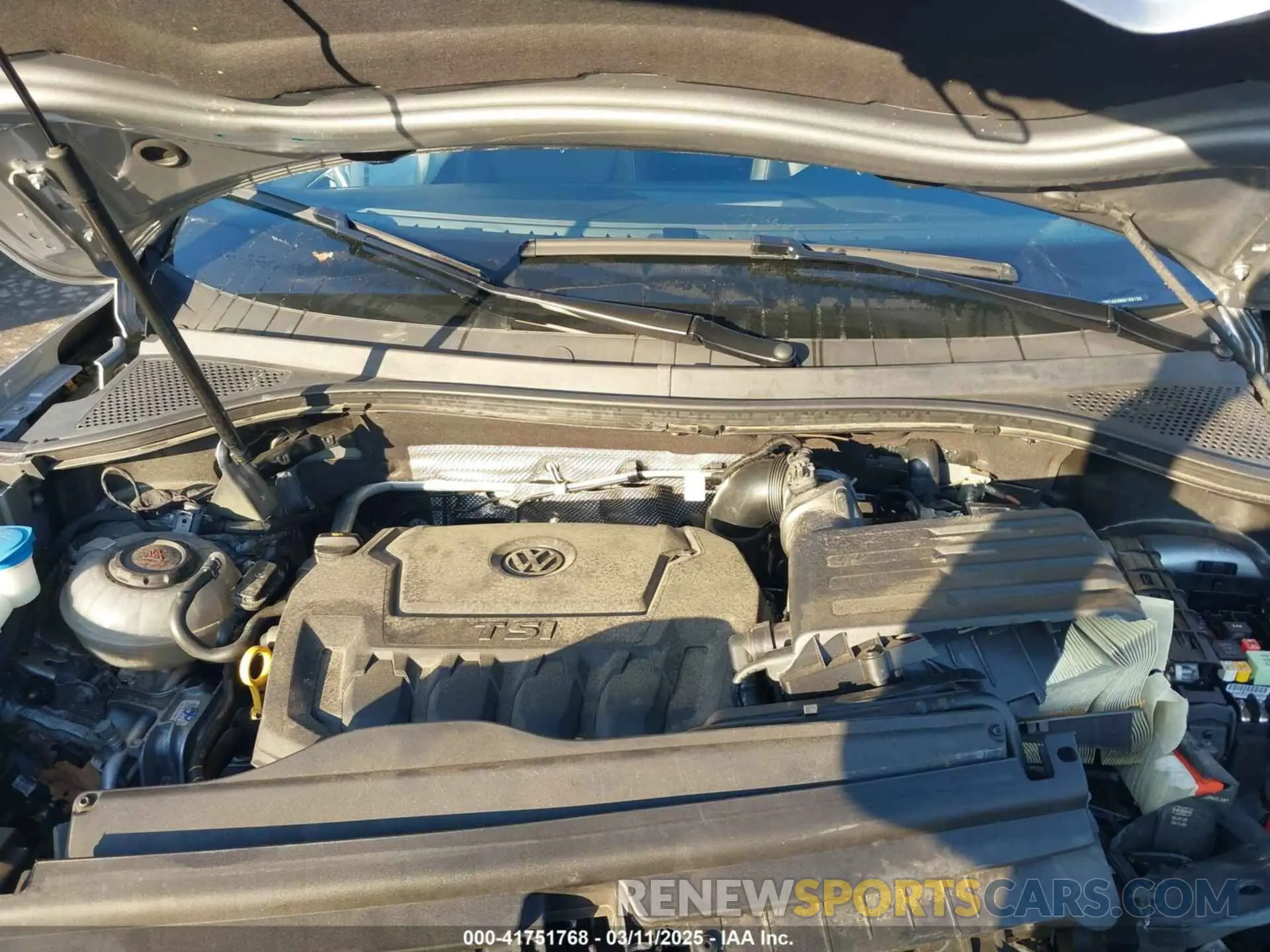 10 fotografías del automóvil dañado 3VV8B7AXXNM156120 VOLKSWAGEN TIGUAN 2022