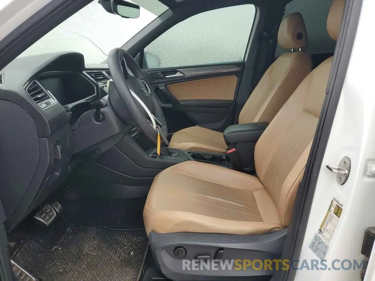 7 fotografías del automóvil dañado 3VVCB7AX0NM045036 VOLKSWAGEN TIGUAN 2022
