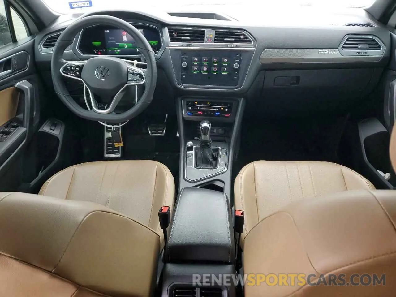 8 fotografías del automóvil dañado 3VVCB7AX0NM045036 VOLKSWAGEN TIGUAN 2022
