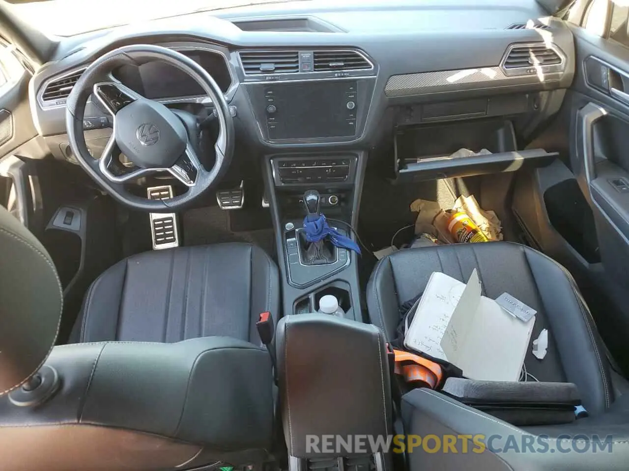 8 fotografías del automóvil dañado 3VVCB7AX0NM095371 VOLKSWAGEN TIGUAN 2022