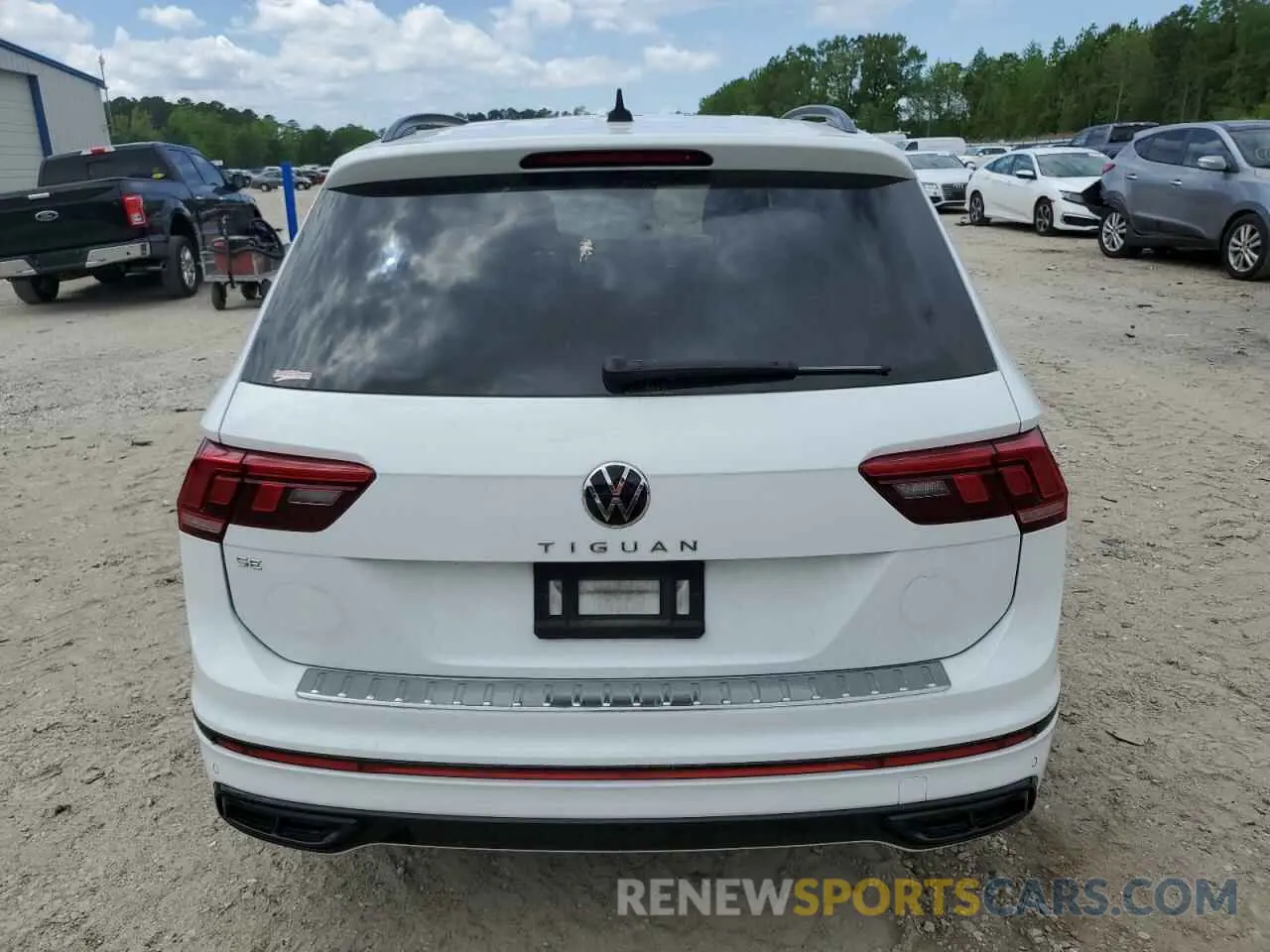 6 fotografías del automóvil dañado 3VVCB7AX0NM105476 VOLKSWAGEN TIGUAN 2022