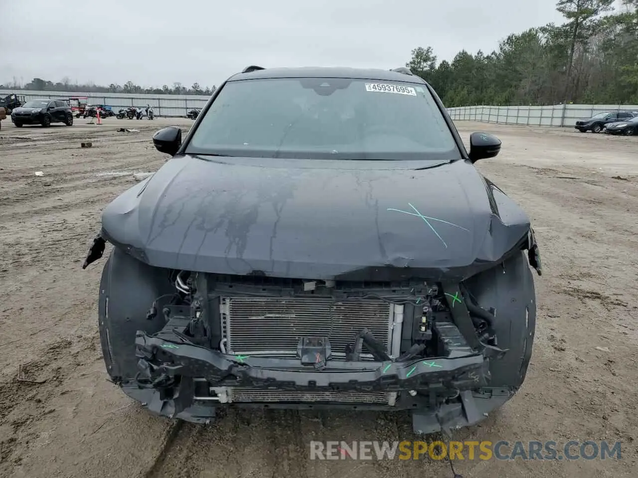 5 fotografías del automóvil dañado 3VVCB7AX1NM033977 VOLKSWAGEN TIGUAN 2022