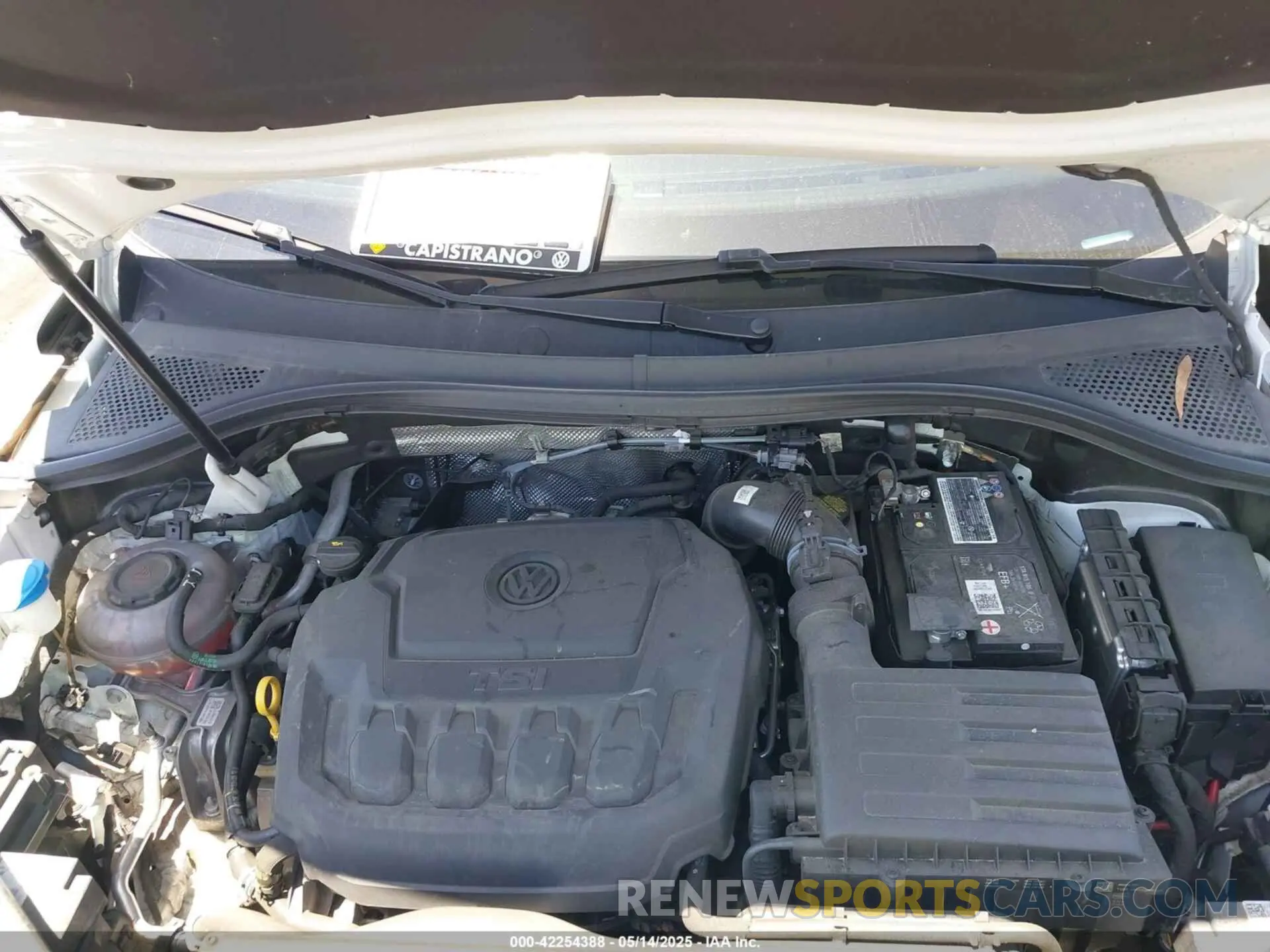 10 fotografías del automóvil dañado 3VVCB7AX3NM073218 VOLKSWAGEN TIGUAN 2022