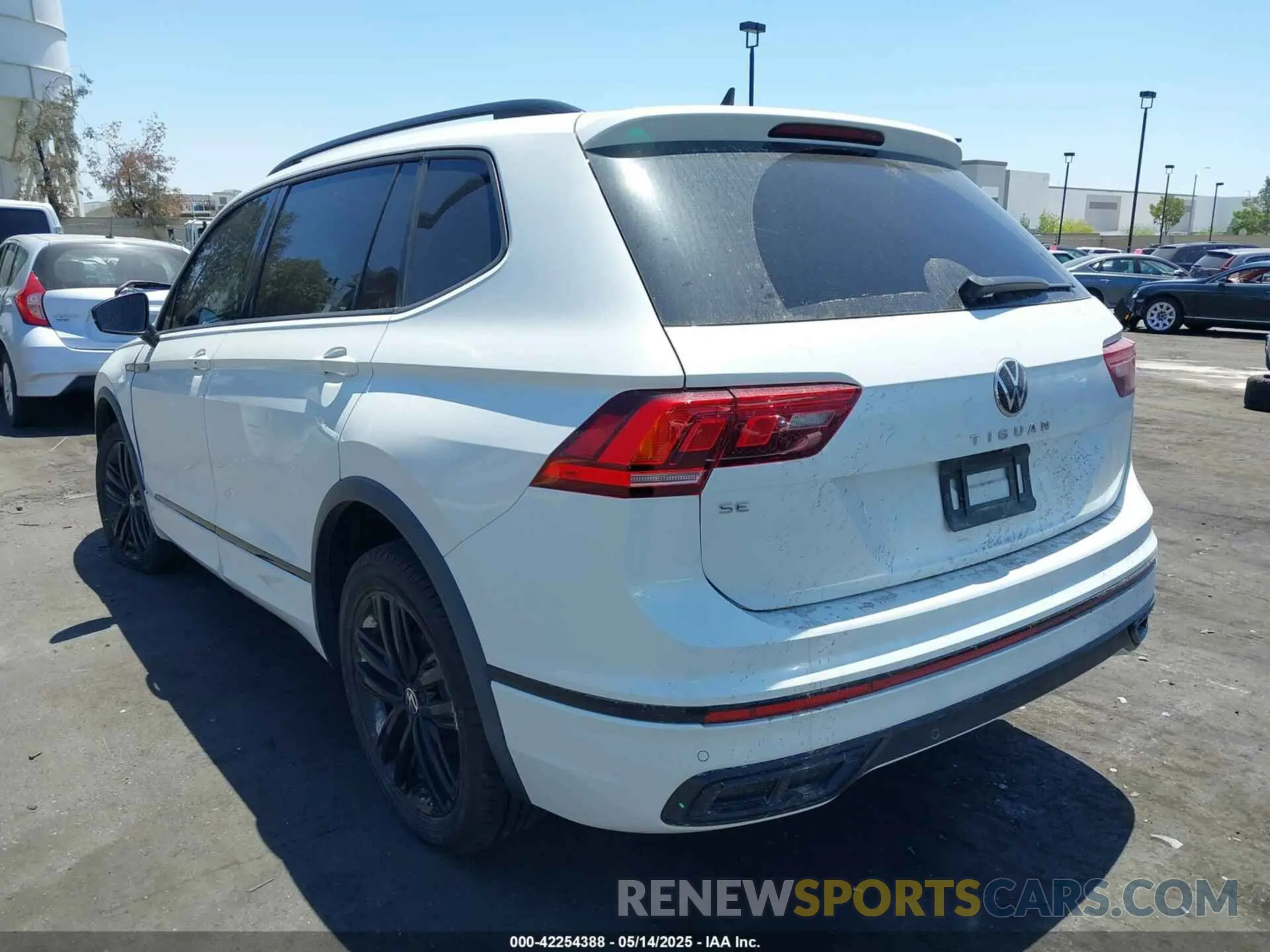 3 fotografías del automóvil dañado 3VVCB7AX3NM073218 VOLKSWAGEN TIGUAN 2022