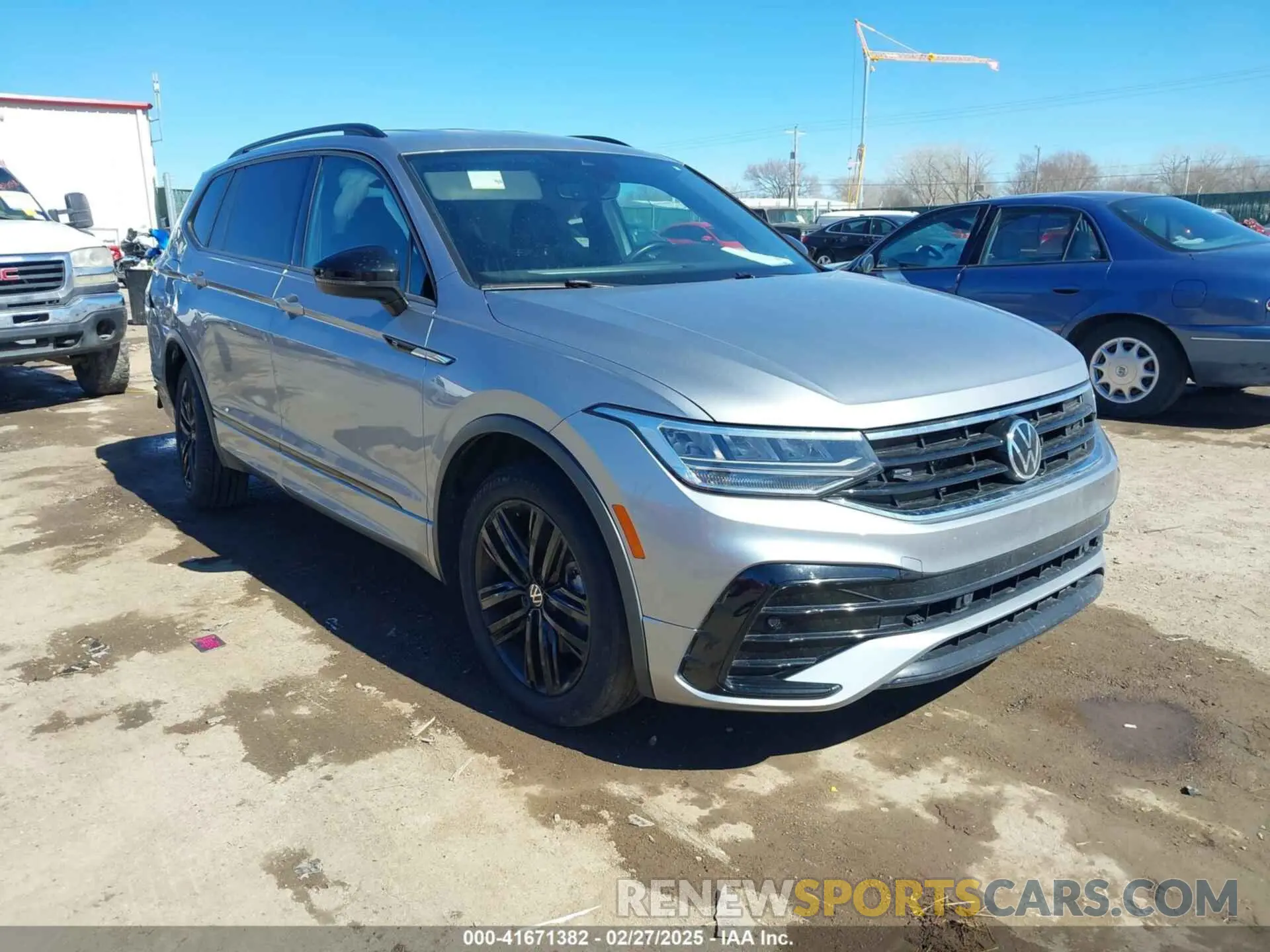 1 fotografías del automóvil dañado 3VVCB7AX4NM008121 VOLKSWAGEN TIGUAN 2022