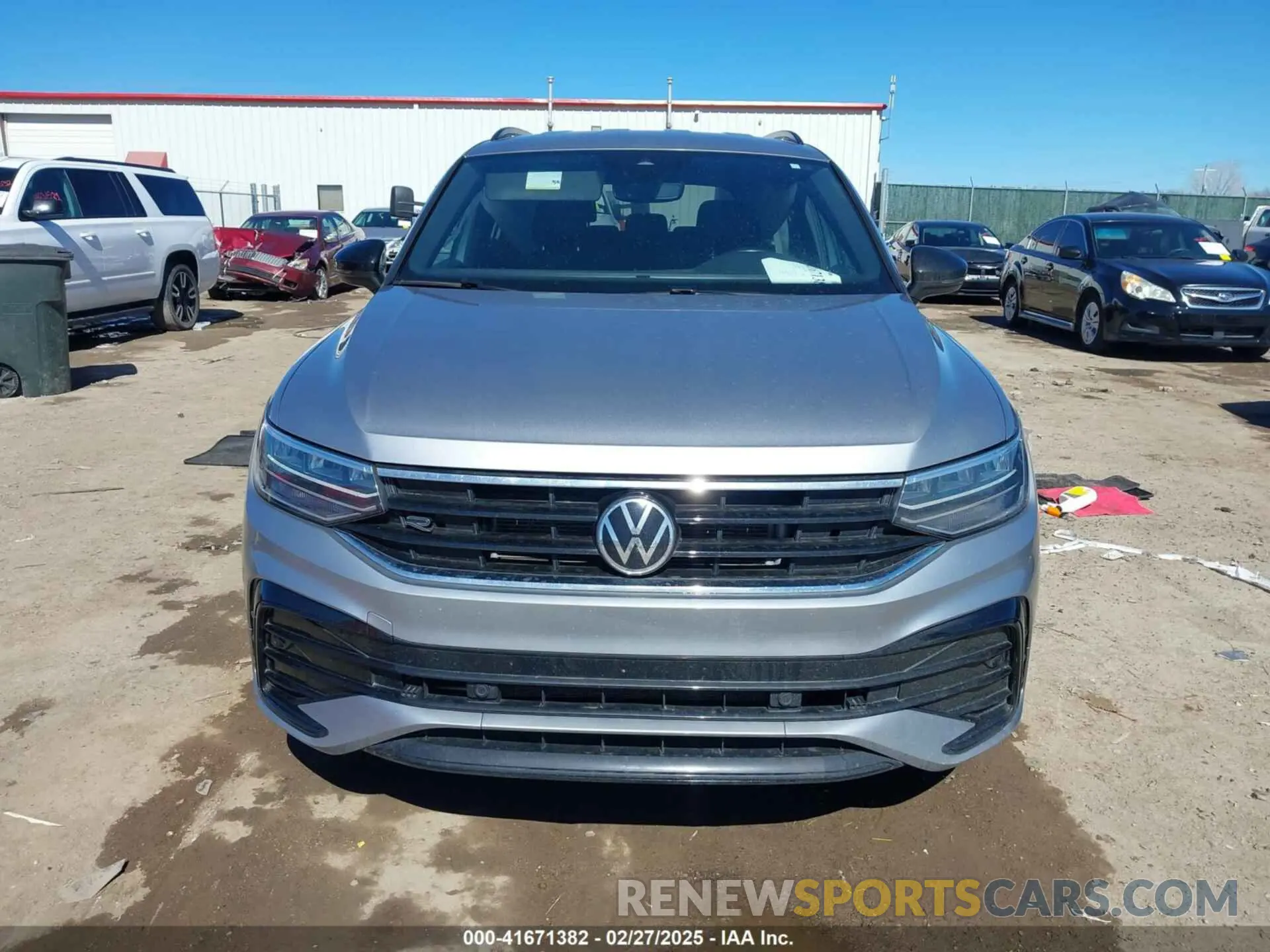 12 fotografías del automóvil dañado 3VVCB7AX4NM008121 VOLKSWAGEN TIGUAN 2022
