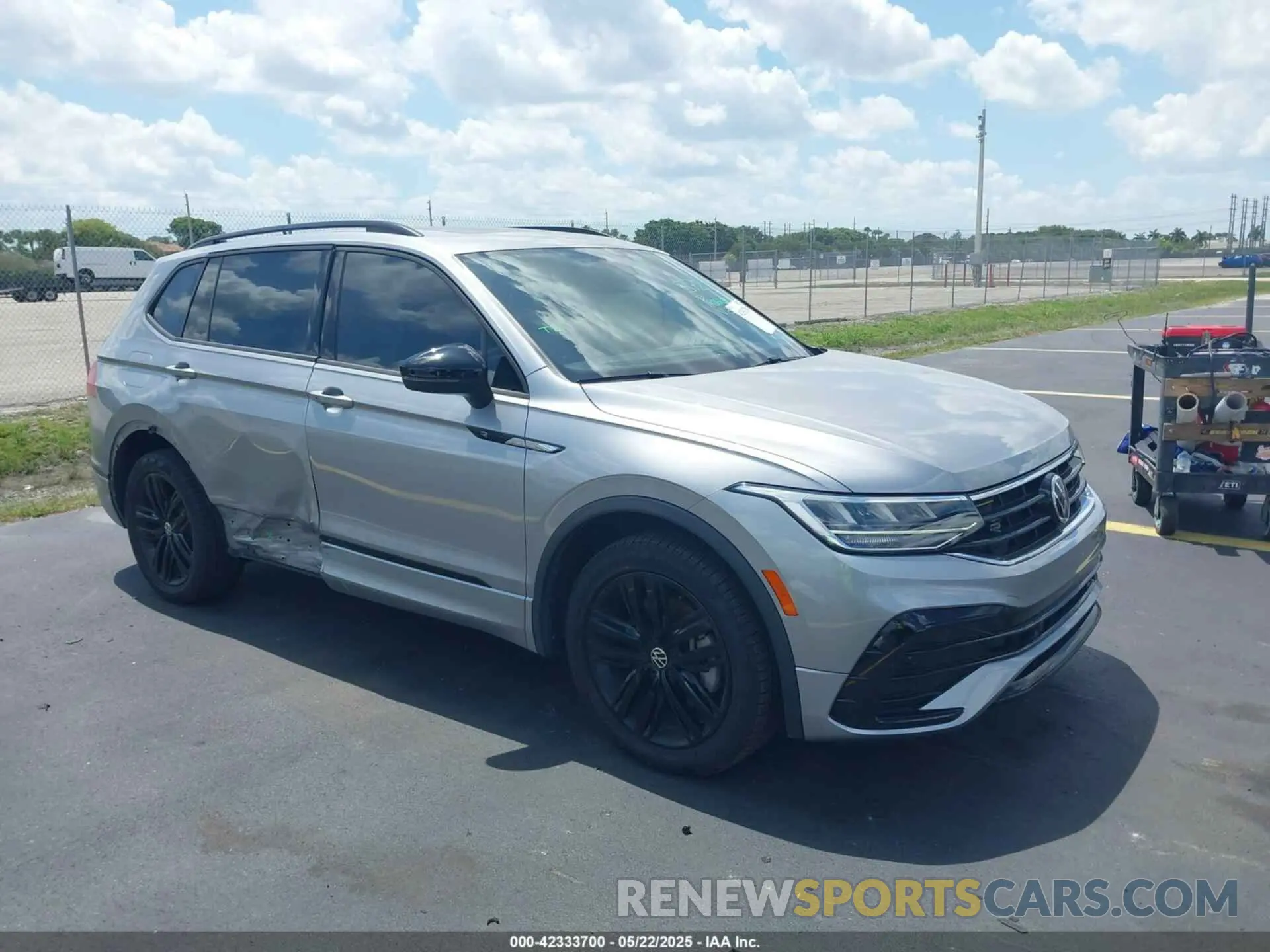 1 fotografías del automóvil dañado 3VVCB7AX5NM063130 VOLKSWAGEN TIGUAN 2022