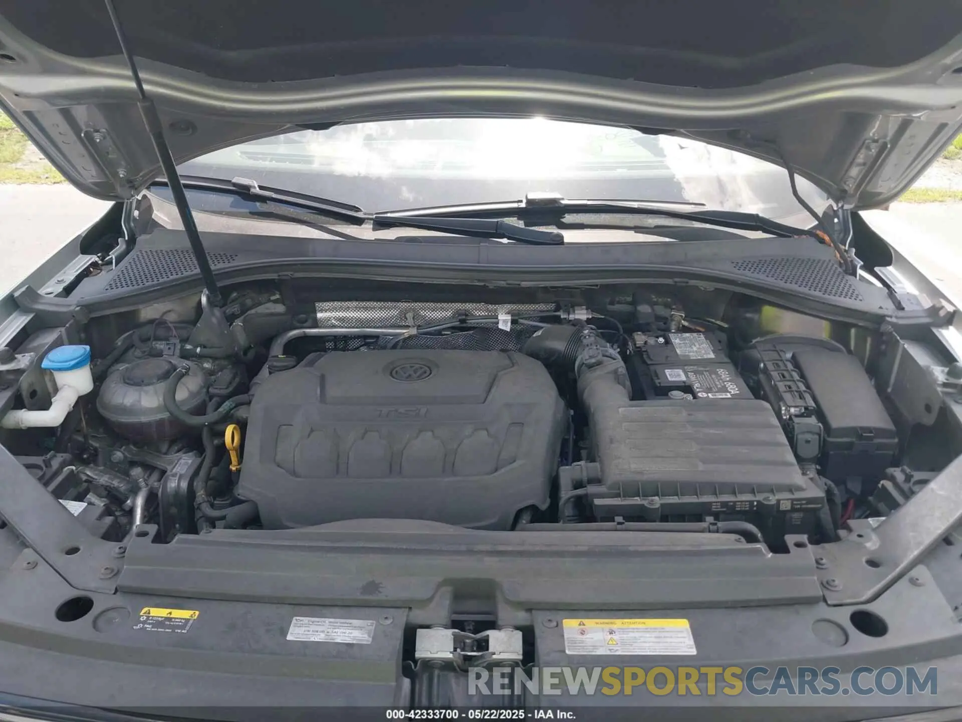 10 fotografías del automóvil dañado 3VVCB7AX5NM063130 VOLKSWAGEN TIGUAN 2022