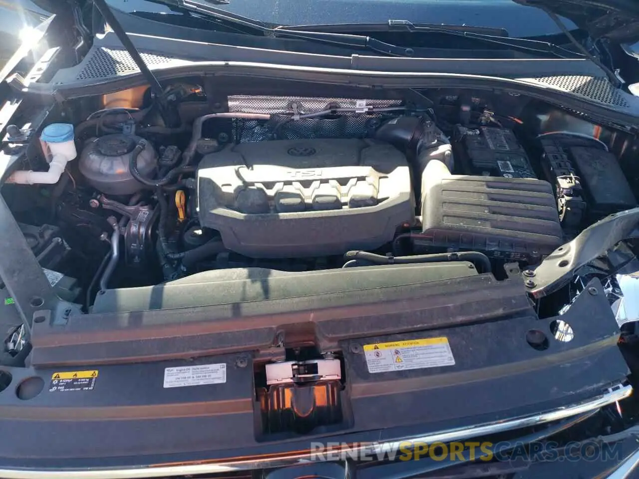 13 fotografías del automóvil dañado 3VVCB7AX7NM098459 VOLKSWAGEN TIGUAN 2022