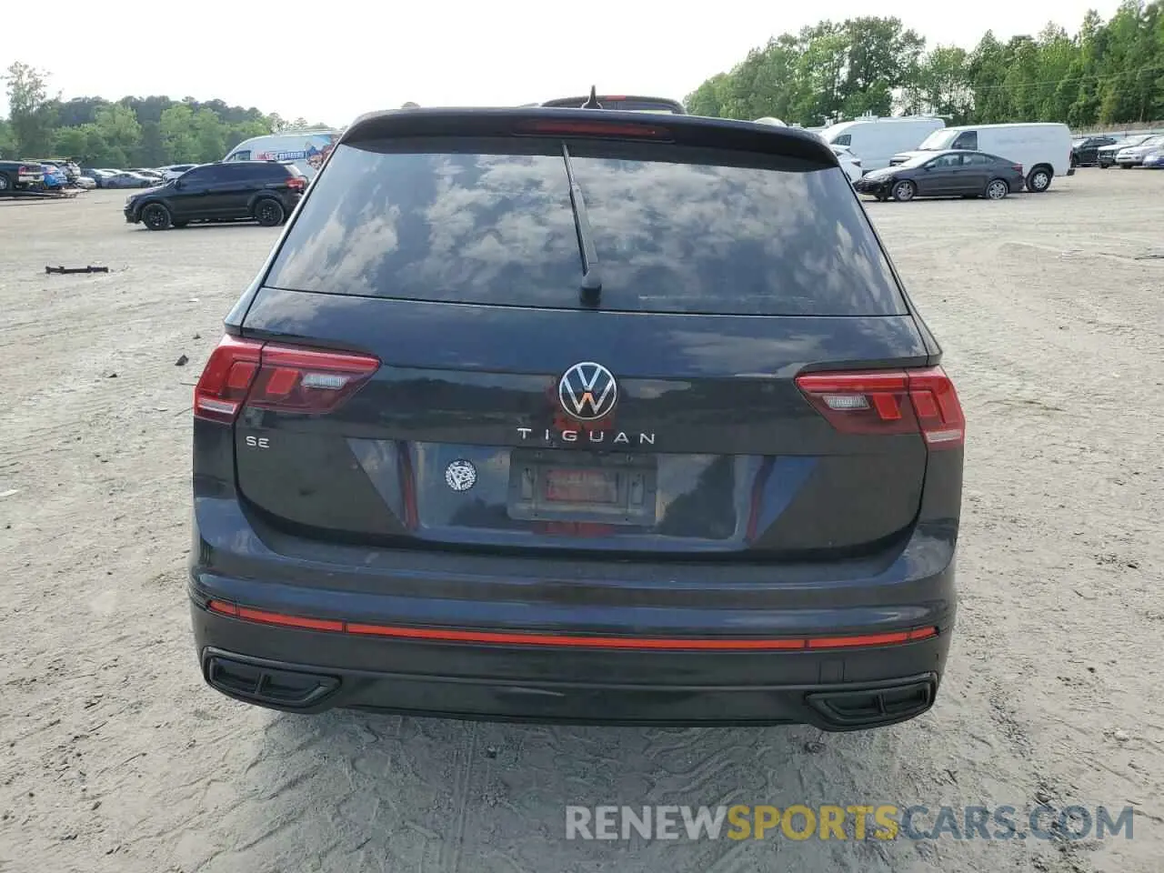 6 fotografías del automóvil dañado 3VVCB7AXXNM044895 VOLKSWAGEN TIGUAN 2022