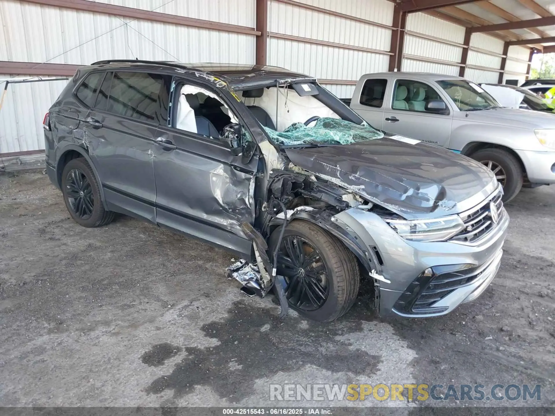 1 fotografías del automóvil dañado 3VVCB7AXXNM091425 VOLKSWAGEN TIGUAN 2022
