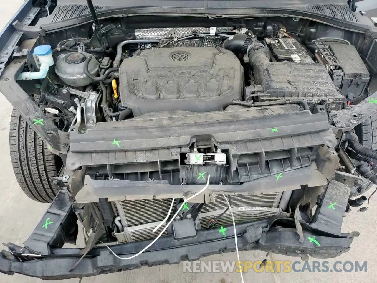 12 fotografías del automóvil dañado 3VVCB7AXXNM113777 VOLKSWAGEN TIGUAN 2022