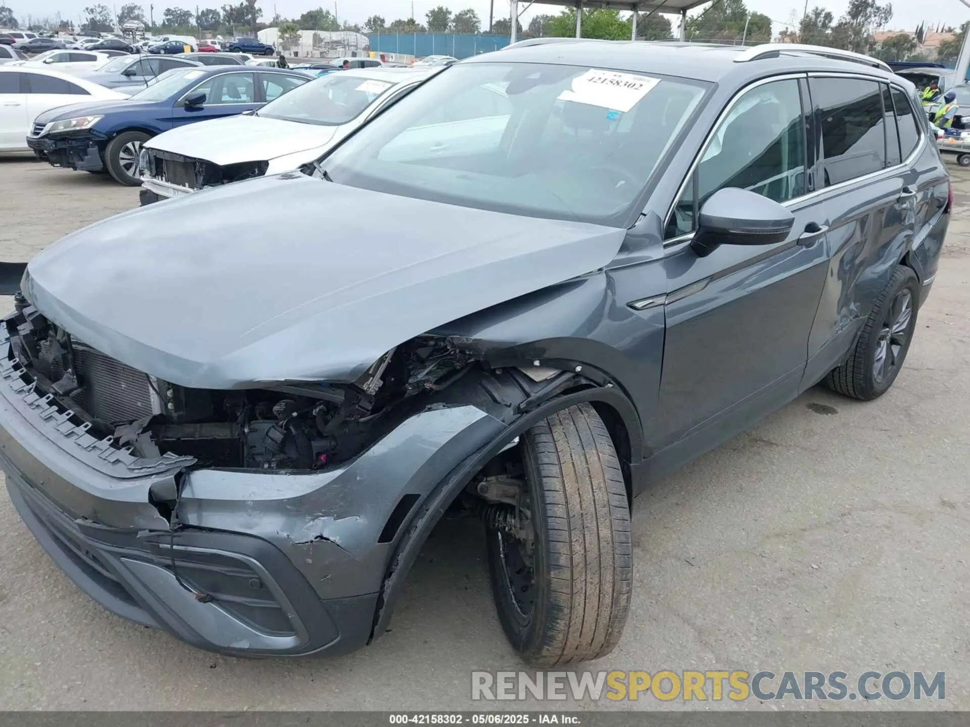 6 fotografías del automóvil dañado 3VV3B7AX0PM130980 VOLKSWAGEN TIGUAN 2023