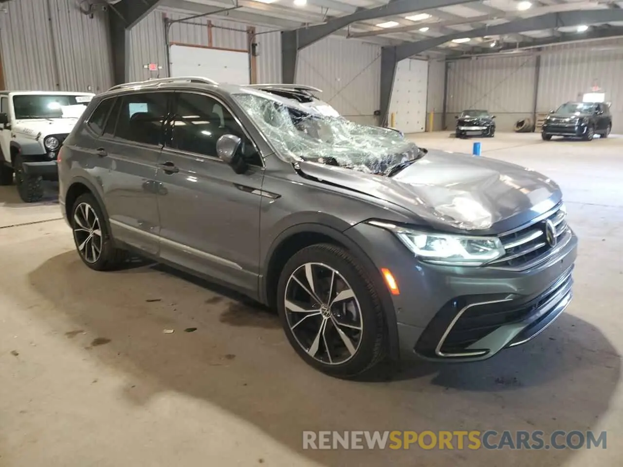 4 fotografías del automóvil dañado 3VV4B7AX3PM072402 VOLKSWAGEN TIGUAN 2023
