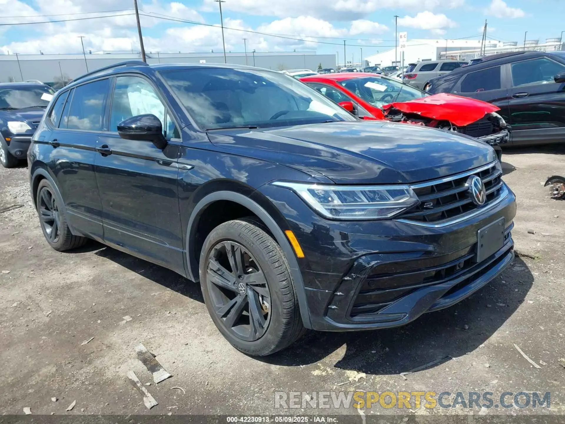 1 fotografías del automóvil dañado 3VV8B7AX1PM031316 VOLKSWAGEN TIGUAN 2023