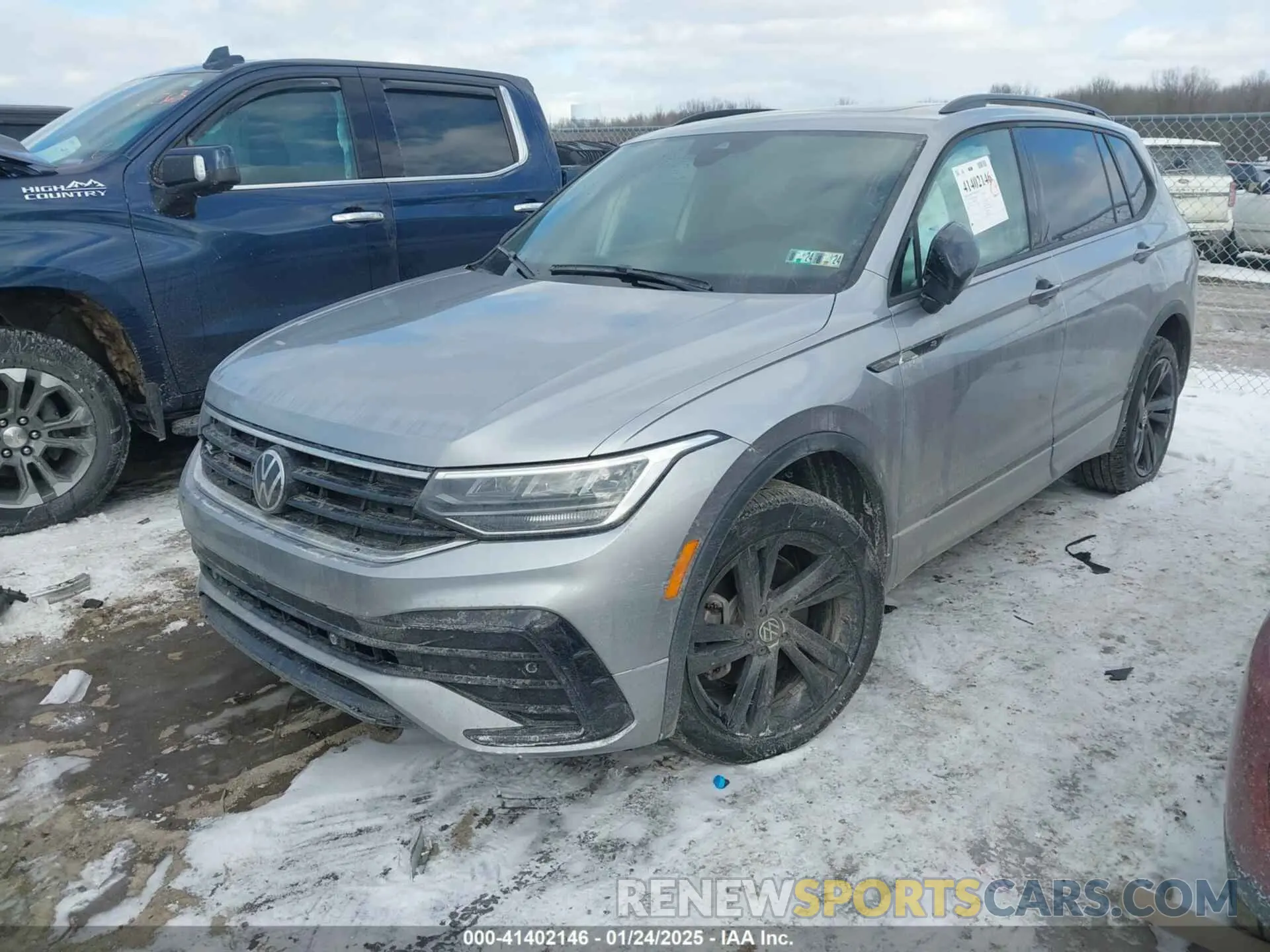2 fotografías del automóvil dañado 3VV8B7AX3PM106873 VOLKSWAGEN TIGUAN 2023