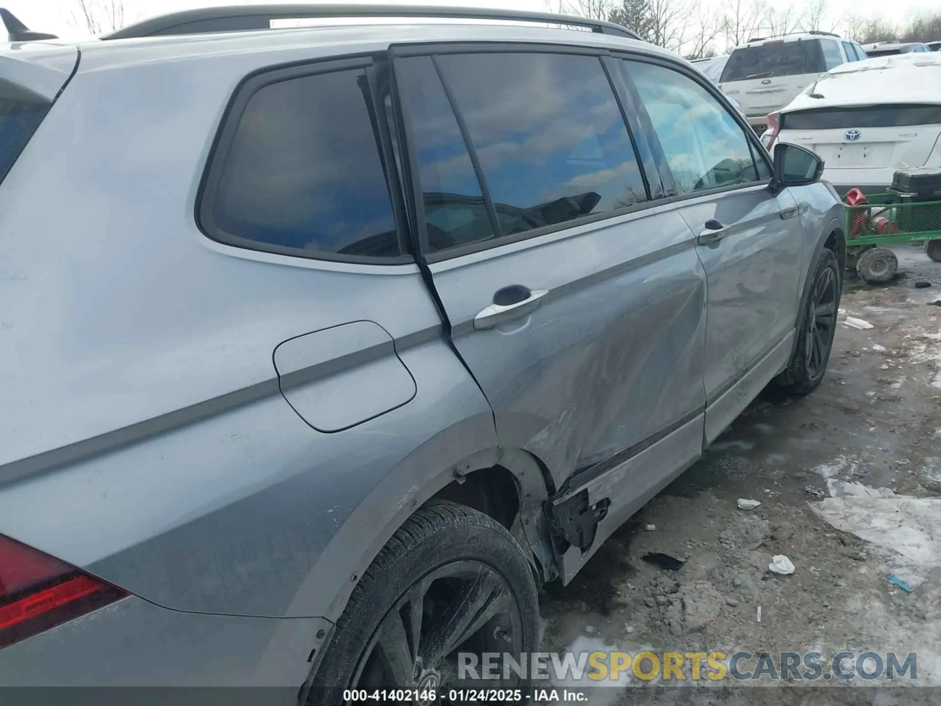 6 fotografías del automóvil dañado 3VV8B7AX3PM106873 VOLKSWAGEN TIGUAN 2023