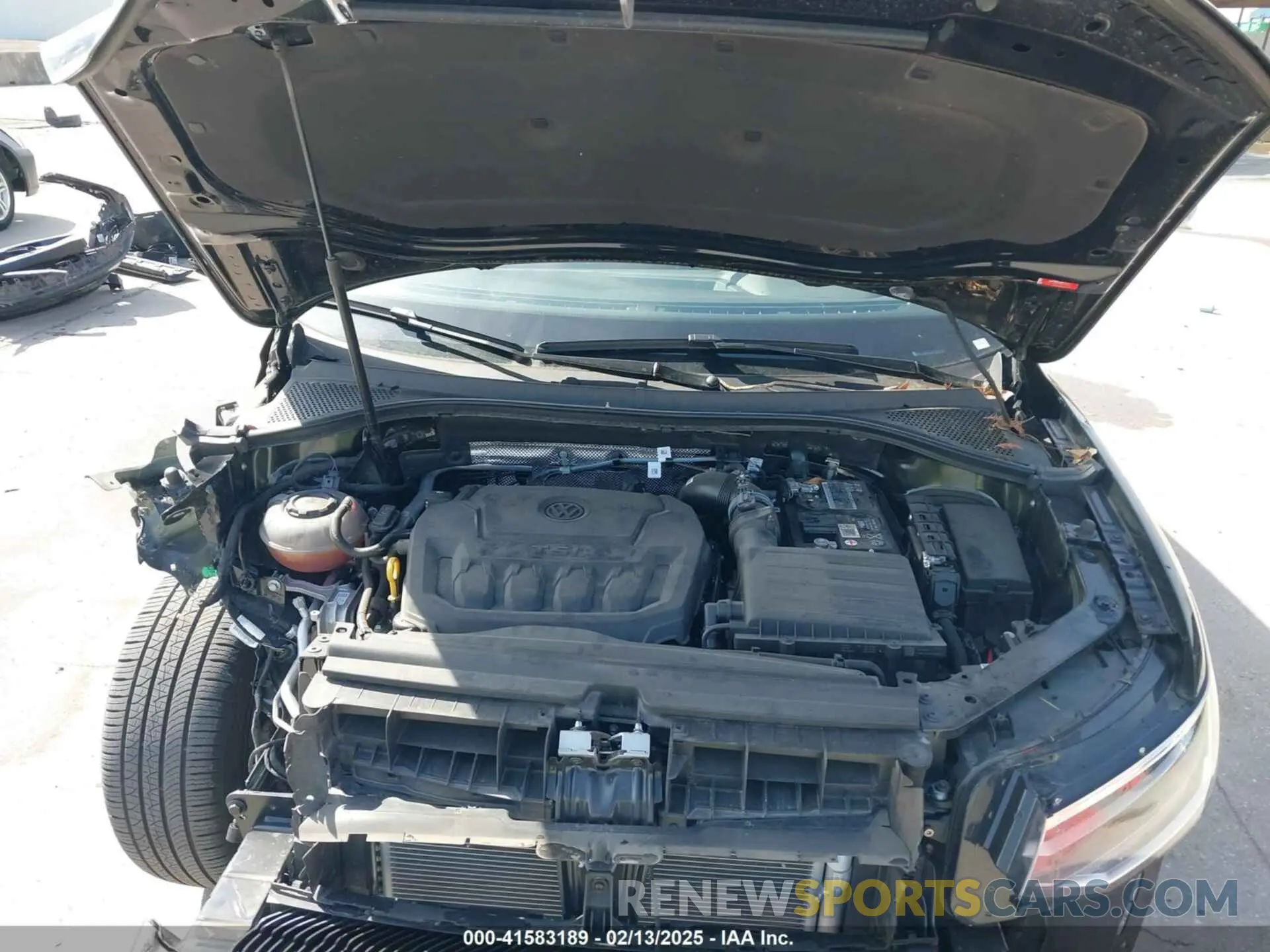 10 fotografías del automóvil dañado 3VVCB7AX5PM139416 VOLKSWAGEN TIGUAN 2023