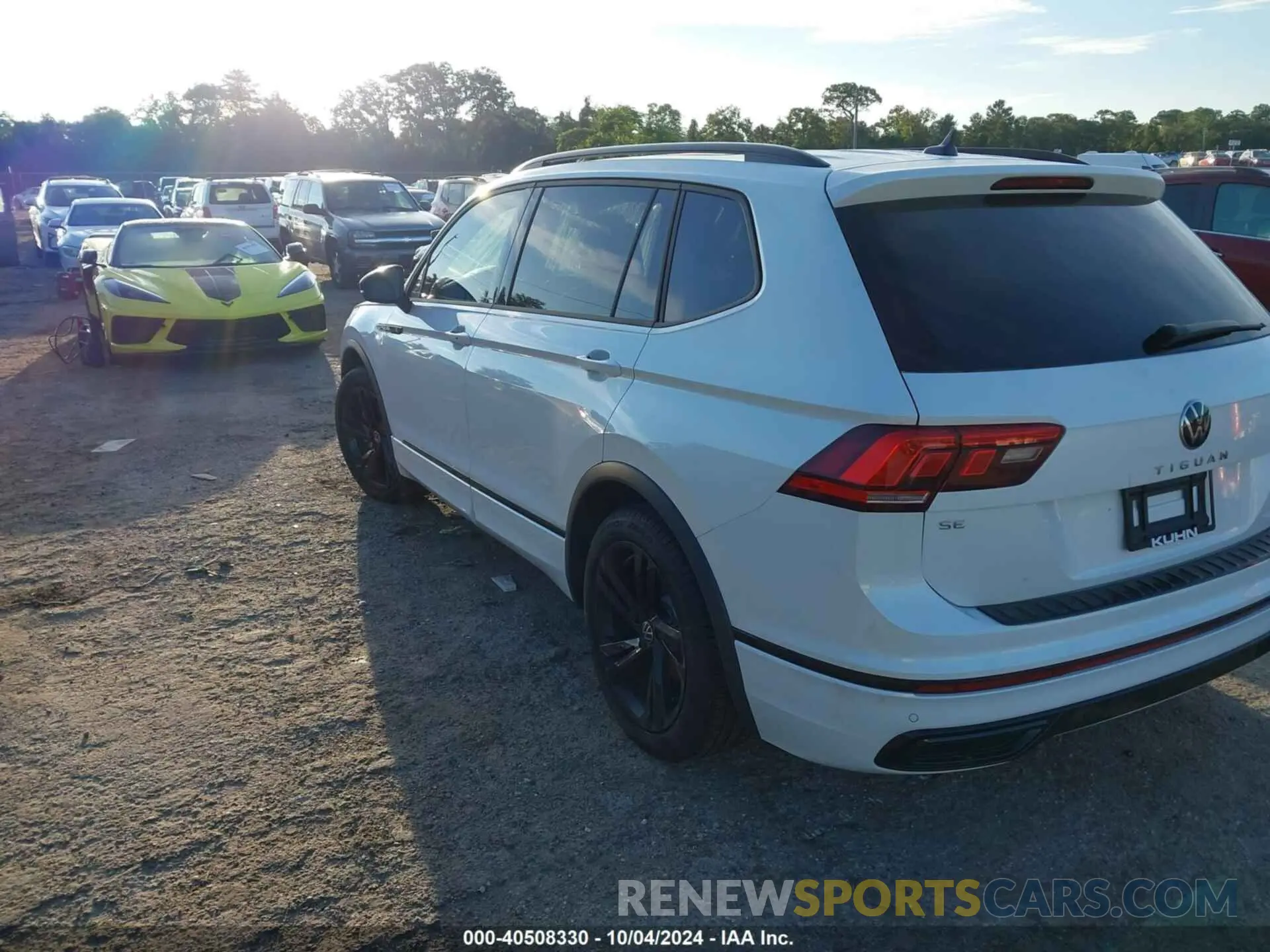3 fotografías del automóvil dañado 3VVCB7AX6PM119353 VOLKSWAGEN TIGUAN 2023
