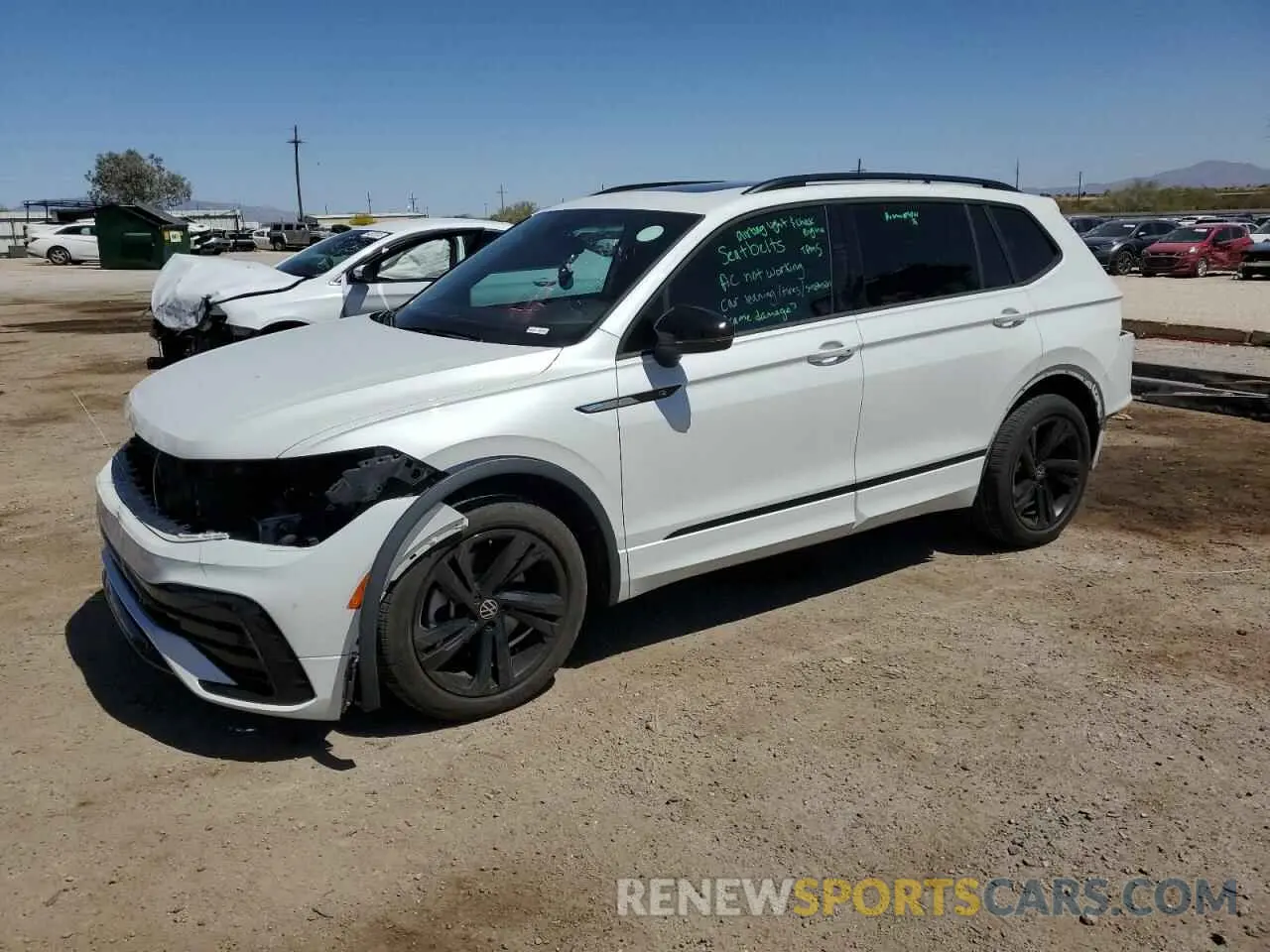 1 fotografías del automóvil dañado 3VVCB7AX7PM100553 VOLKSWAGEN TIGUAN 2023