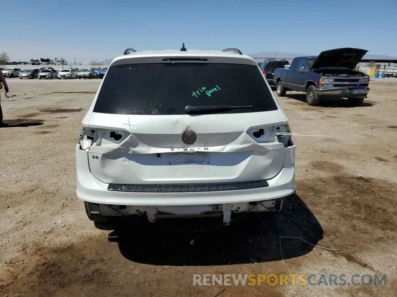 6 fotografías del automóvil dañado 3VVCB7AX7PM100553 VOLKSWAGEN TIGUAN 2023