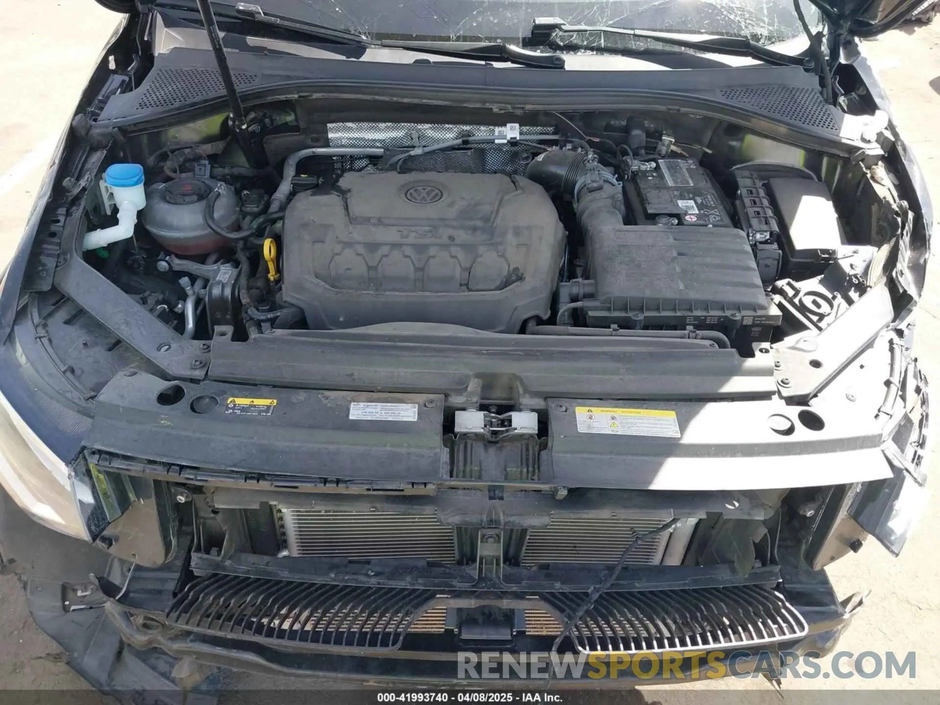 10 fotografías del automóvil dañado 3VVCB7AX9PM014564 VOLKSWAGEN TIGUAN 2023