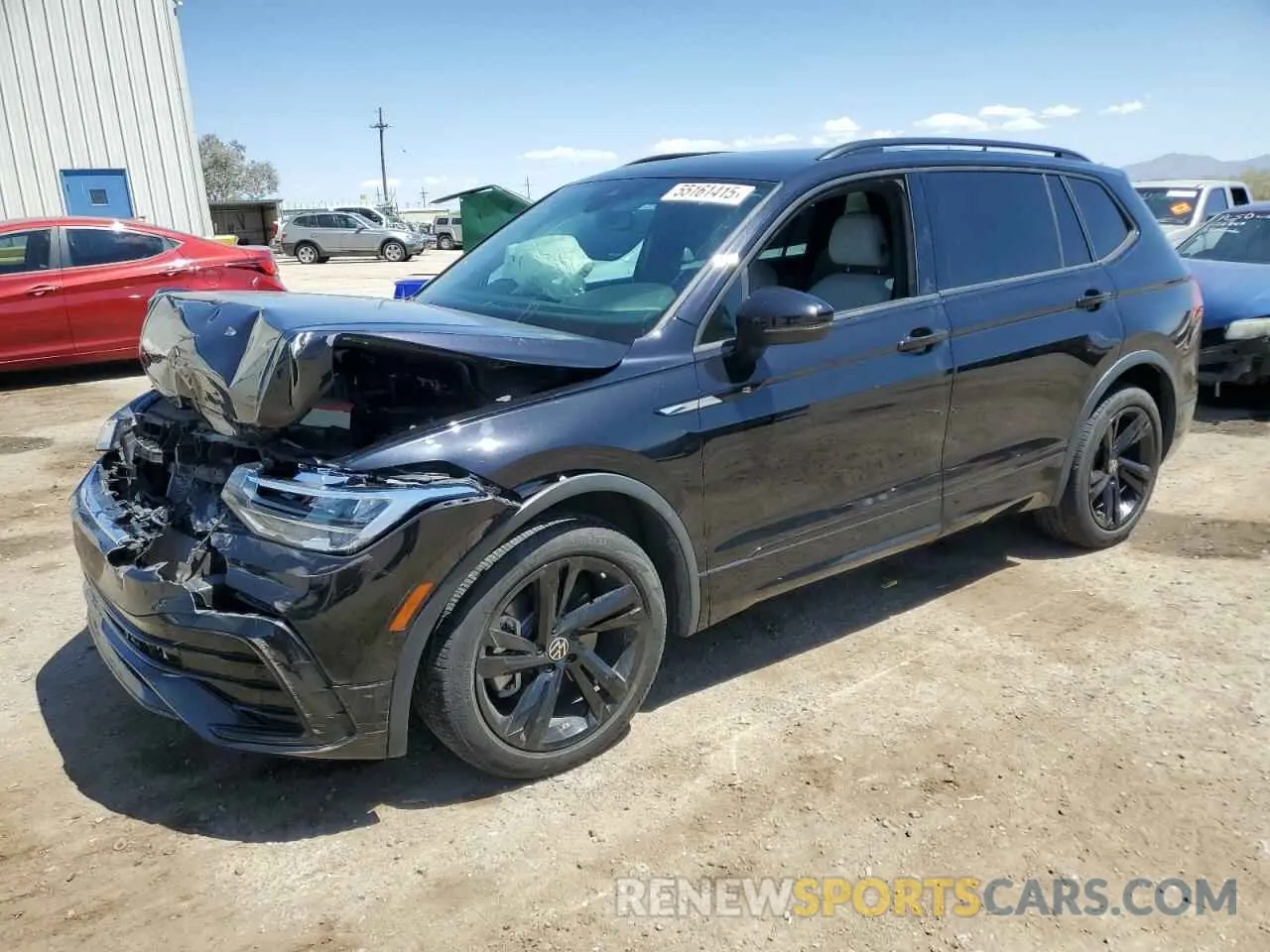 1 fotografías del automóvil dañado 3VVCB7AXXPM038789 VOLKSWAGEN TIGUAN 2023