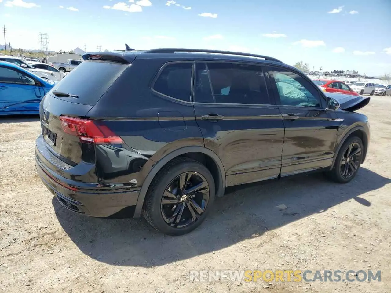 3 fotografías del automóvil dañado 3VVCB7AXXPM038789 VOLKSWAGEN TIGUAN 2023