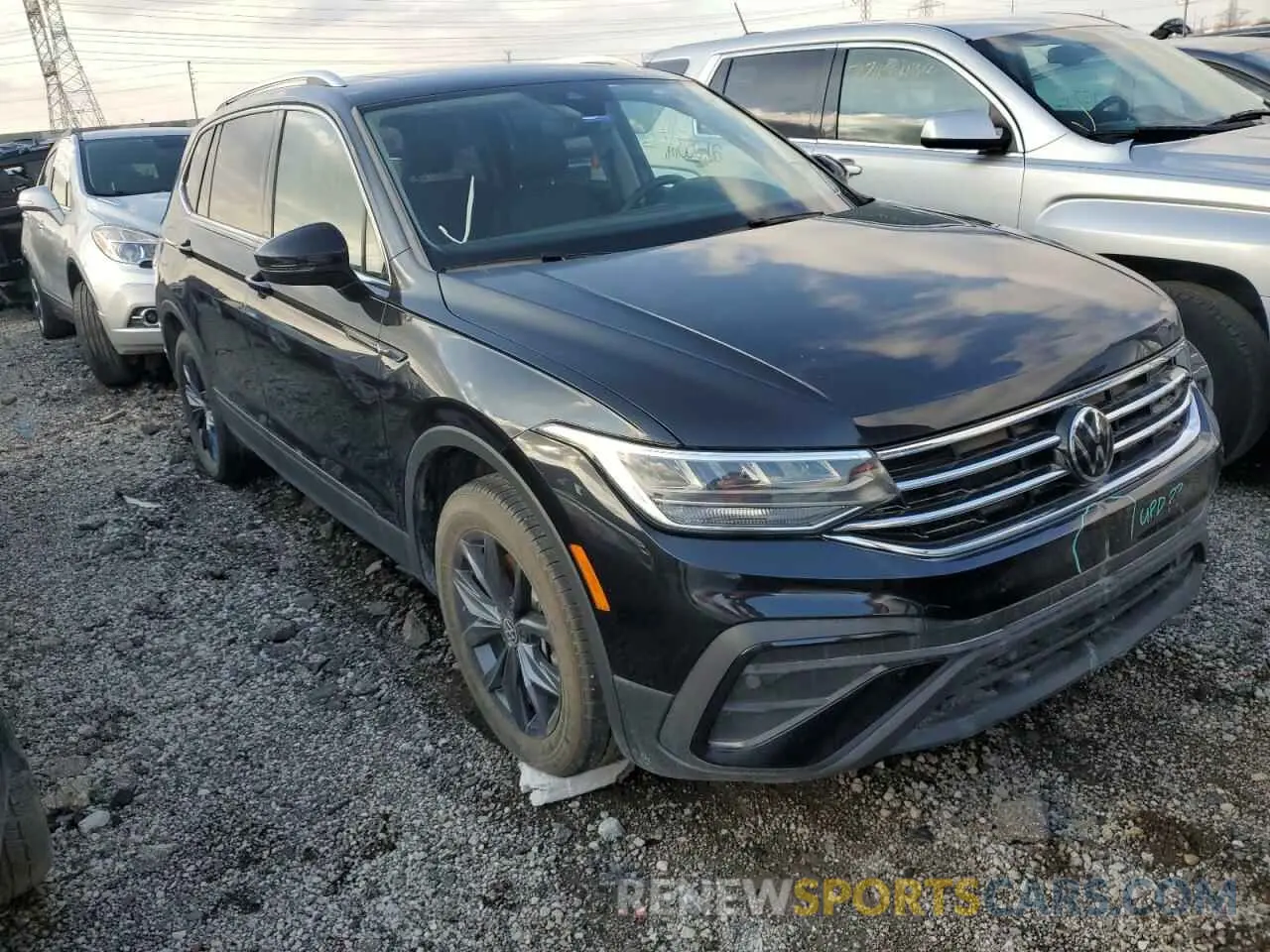 4 fotografías del automóvil dañado 3VVMB7AX9PM026718 VOLKSWAGEN TIGUAN 2023