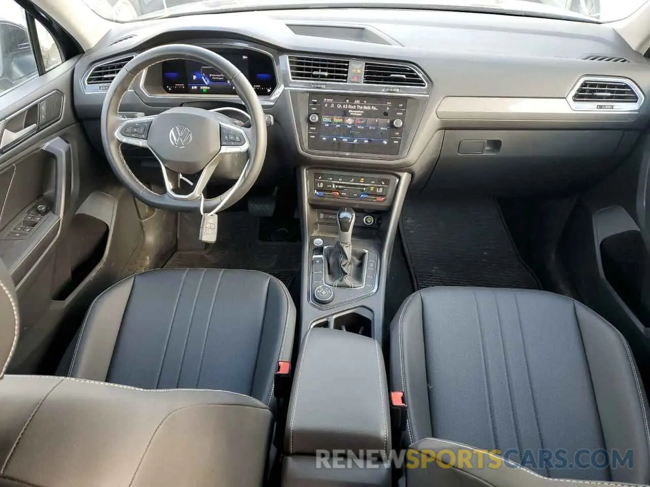 8 fotografías del automóvil dañado 3VVMB7AX9PM026718 VOLKSWAGEN TIGUAN 2023